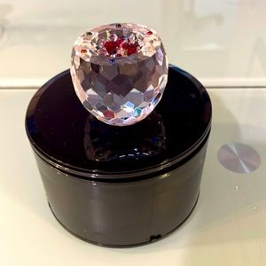 Sophisticated Swarovski Crystal Paperweight holder